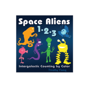 Space Aliens 123 book cover