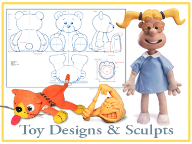 Toy Designs & Sculpts
