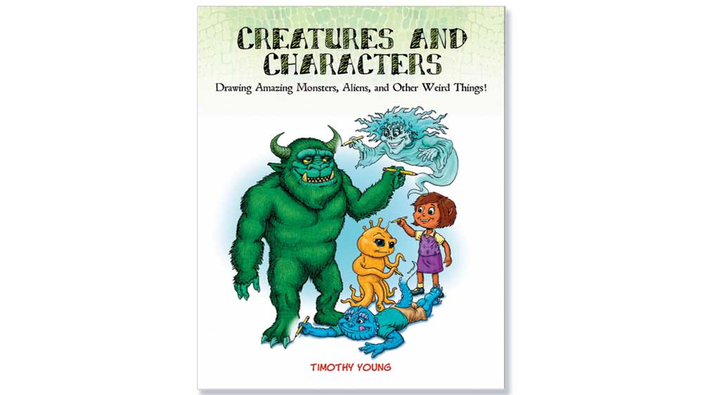Creatures and Characters book cover book page