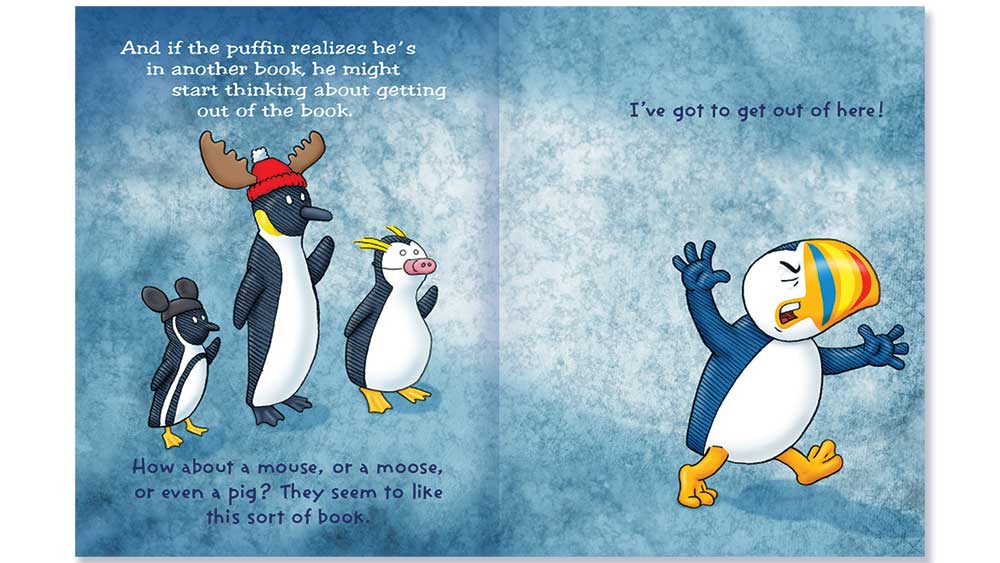 If You Give the Puffin a Muffin book spread 3