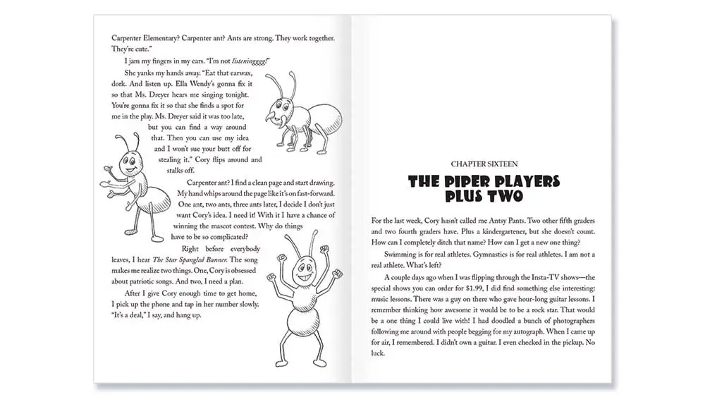 Just One Thing book spread 3