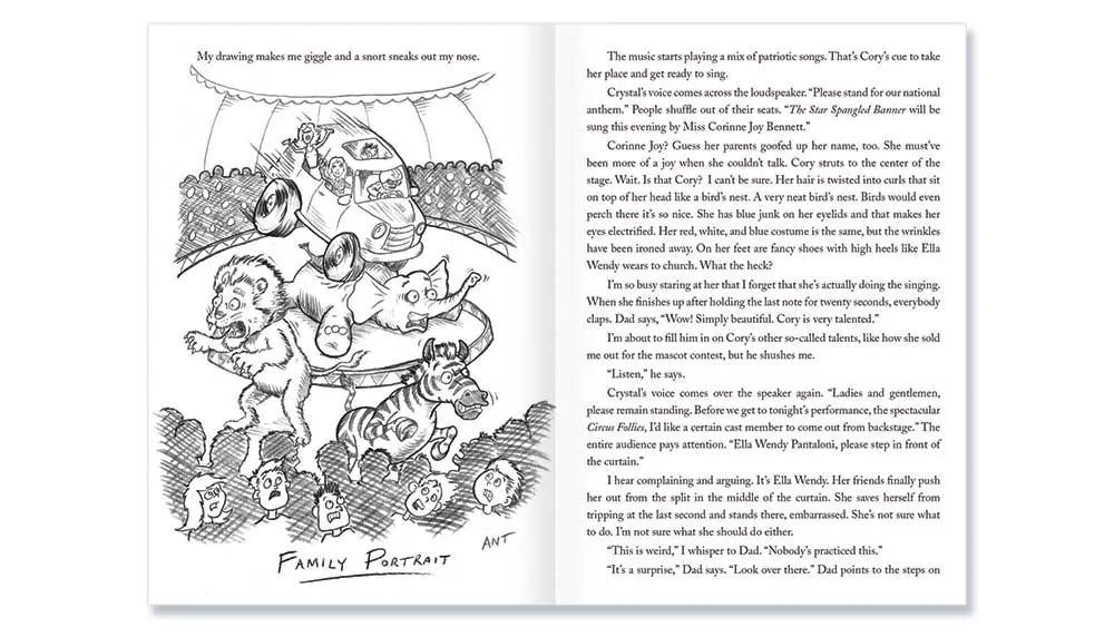 Just One Thing book spread 4