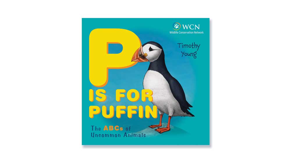 P Is for Puffin cover book page