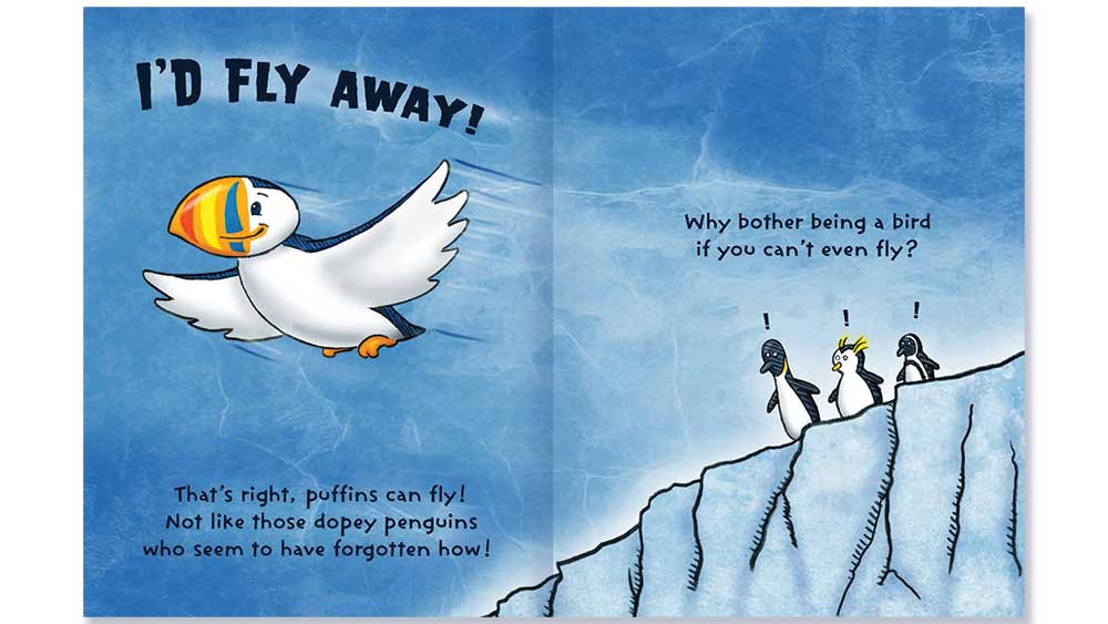 The Angry Little Puffin spread 3