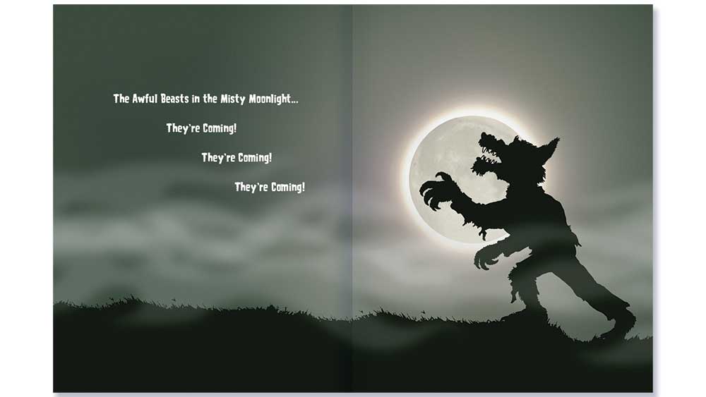 They're Coming! Book spread2