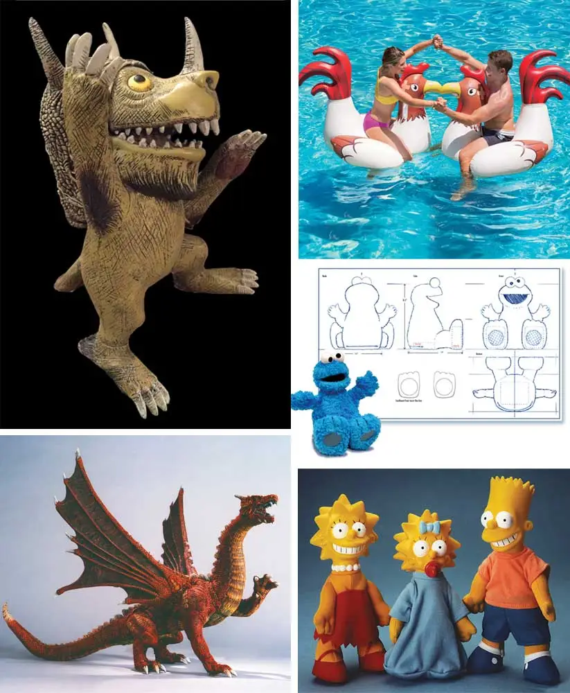 Toys designed or sculpted by Timothy Young